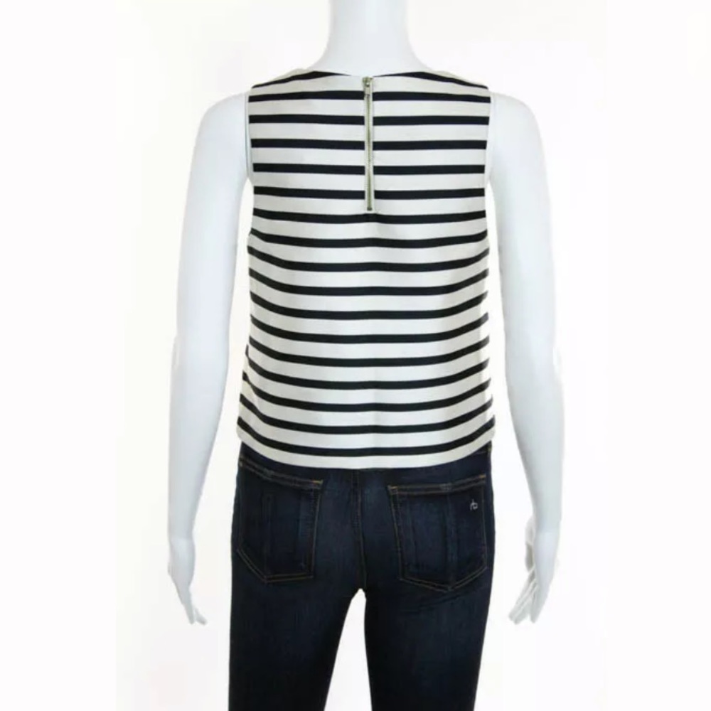 Topshop striped navy crop top seen on beyonce! - Picture 6 of 7